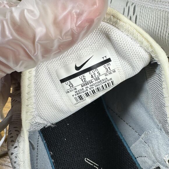 Nike Air Max 270 Shoes Mens Size 13 White Black AH8050-100 Running Sneakers - Picture 8 of 8